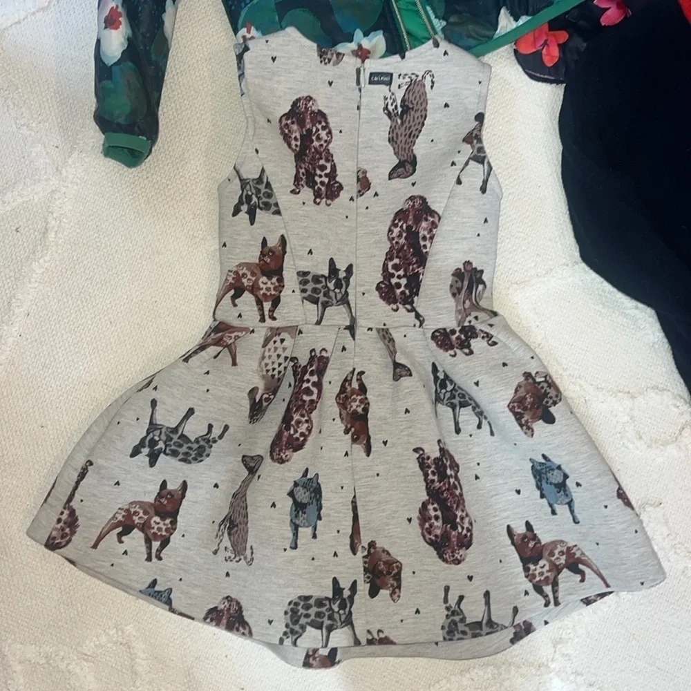 Girls Catimini bundle dresses and coats size 4